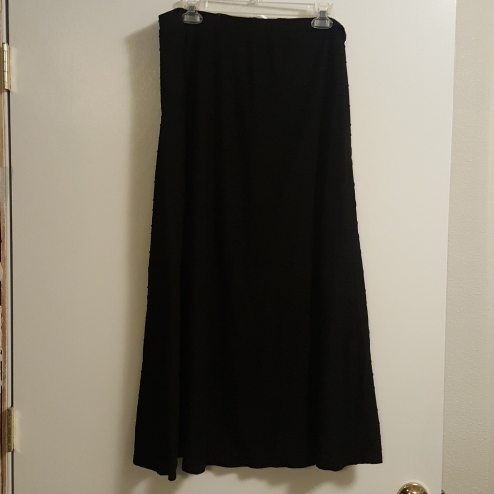 Christopher and Banks long black skirt